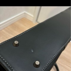 【美品】黒のビジネスバッグ 合成皮革の画像
