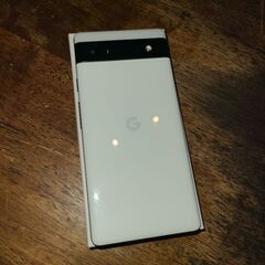 SIMフリー版☆Google Pixel 6a☆箱、付属品つきの画像