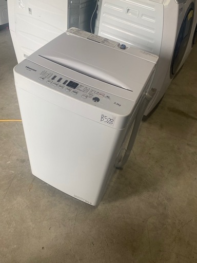 NO B528?福岡市内配送設置無料✨?全自動洗濯機 ホワイト HW-T55D [洗濯5.5kg /乾燥機能無 /上開き] 2020年