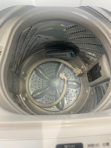 NO B528?福岡市内配送設置無料✨?全自動洗濯機 ホワイト HW-T55D [洗濯5.5kg /乾燥機能無 /上開き] 2020年
