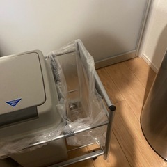 2連ゴミ箱の画像
