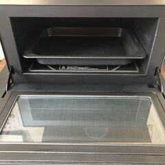 🐶「ジモティ見た」でドリンクプレゼント中‼🐶　【中古品】バルミューダ　K04A-BK　オーブンレンジ　2018年製　保証3か月付！の画像