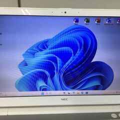 🍀【超美品】超高速「コア i7・新品SSD」ノートパソコン「NEC」Win11・Microsoft office2024 管理No32の画像