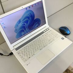 🍀【超美品】超高速「コア i7・新品SSD」ノートパソコン「NEC」Win11・Microsoft office2024 管理No32の画像