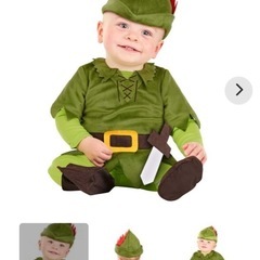 ハロウィン　コスチューム　ピーターパン　本場で大人気のハロウィンストアのベビ仮装服の画像