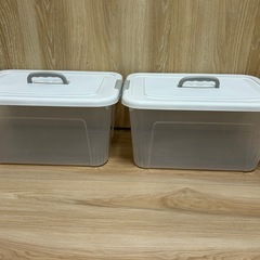 収納ケース3個の画像
