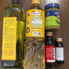 調味料＆栄養ドリンクの画像