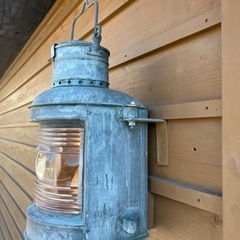 古い船舶灯⭐️明治期アンティークの画像