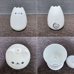 超音波式アロマ加湿器 萌えニャンコ 癒し アロマディフューザー ZNT-E201の画像