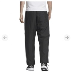スリーストライプス ルーズフィット パデッドトラックパンツ　adidasの画像