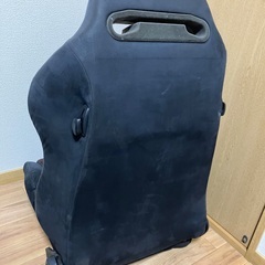 ホンダ純正レカロSR3 助手席で使用　右太もも部サイドサポートツブレ無しの画像