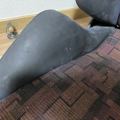 ホンダ純正レカロSR3 助手席で使用　右太もも部サイドサポートツブレ無しの画像