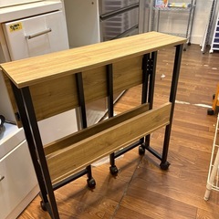 【折りたたみ デスク】★ クリーニング済 【管理番号12609】桒の画像