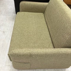 2人掛けソファーグリーン【トレファク堺福田店】の画像