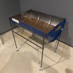 ドラム缶バーベキューコンロ DIY 大型90cm×60cm 高さ...