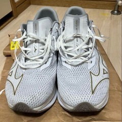 ウエーブリベリオン フラッシュ 2 ホワイト×ゴールド×ライトグレーの画像