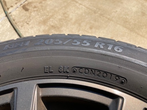 205/55R16⭐️BRIDGESTONEタイヤ⭐️Playz PX⭐️B-win⭐️16インチアルミホイール⭐️4本セット⭐️千葉