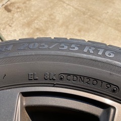 205/55R16⭐️BRIDGESTONEタイヤ⭐️Playz PX⭐️B-win⭐️16インチアルミホイール⭐️4本セット⭐️千葉県千葉市よりの画像