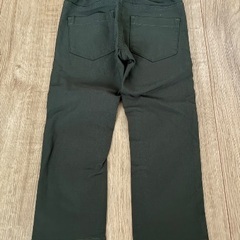 100円。カーキズボン100cmの画像