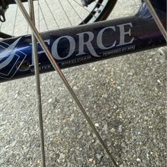 引取限定 MIKI ミキ FORCE nova3 車椅子 介助式 車いす ブレーキ無し B　の画像