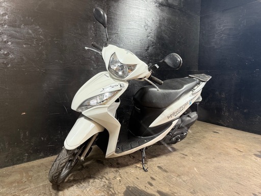 ★支払総額9.8万円★定休日なし！いつでも現車確認可能です！ ホンダ ディオ110 白 JF31 人気のディオシリーズ！ 人気の小型！   4スト！ サイスタ付き！