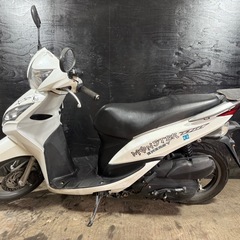 ★支払総額9.8万円★定休日なし！いつでも現車確認可能です！ ホンダ ディオ110 白 JF31 人気のディオシリーズ！ 人気の小型！   4スト！ サイスタ付き！の画像