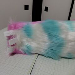 ケモノ着ぐるみ トラ ハーフスーツ しっぽ付きの画像
