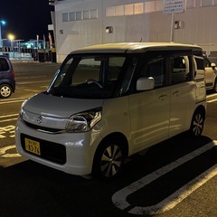 二輪車と交換可 H28年式ハイブリッド 車検2年付き スペーシア MK42Sの画像