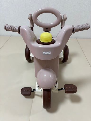 発送可】アイボリー 折りたたみ自転車 クリーム ブラウン Cream Mini