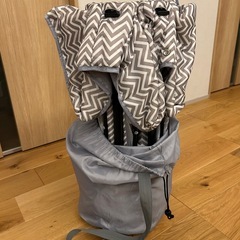 折りたたみ式メッシュベビーサークルの画像