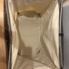 汚れあり）ランドリーバスケットの画像
