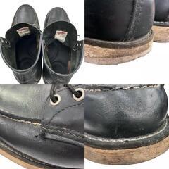 186000 RED WING レッドウィング ワークブーツ アイリッシュセッター  8130  27 ブラック メンズ [0000000001166]の画像