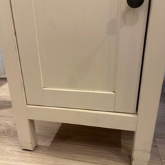 IKEA HEMNES ヘムネス デスク 幅155cm ホワイトの画像