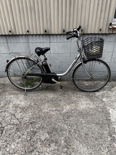 充電器付属！Panasonic  パナソニック リチウムビビ・TX BE-ELTX63S  26インチ　3段  LED   電動アシスト自転車