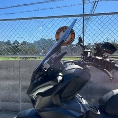 ホンダ ADV160/150用 ウインドシールド SPEEDY スモークの画像