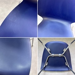 神戸市内✨️ Kartell ブルー カルテル マウイ チェア シンプルの画像