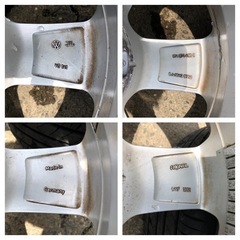 ☆ フォルクスワーゲン純正 タイヤアルミセット 16インチ 205/55R16 ☆の画像