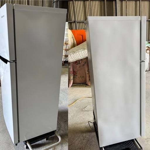Hisense 2ドア冷凍冷蔵庫 ： HR-B1201 2019年式