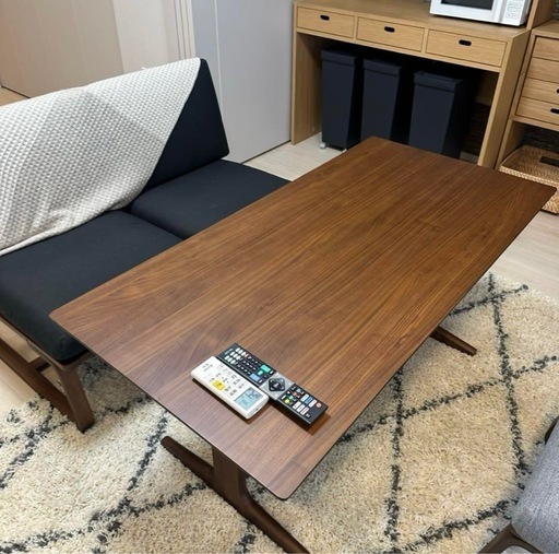 無印良品 リビングでもダイニングでもつかえる テーブルチェア　セット