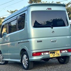 NV100クリッパーリオ★美品★実走保証7.8万キロ【Eターボ/ロールーフ】車検R8年8月迄・自動ブレーキ・パワースライドD・フルセグTV・純正メモリーナビ・Bカメラの画像