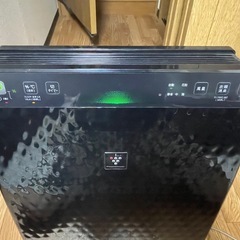 SHARP 加湿空気清浄機 ブラックの画像