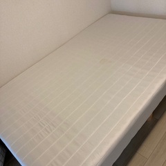 【無料】セミダブルベッド　10/4(土)までに引き取りに来ていただける方限定の画像