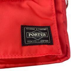 186005 PORTER ポーター JOE スヌーピー コラボ ショルダーバッグ レッド [0000000001185]の画像