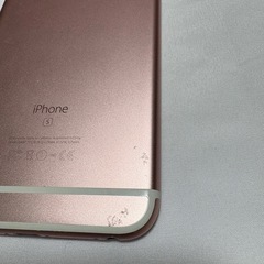 【中古動作品】 iPhone 6s plus  64G バッテリー92% SIMフリーモデル Apple直販ローズゴールド の画像