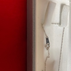 pt900ダイヤモンドネックレスの画像