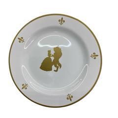 186000 Disney ディズニー プレート 美女と野獣 4点まとめ売り [0000000001187]の画像