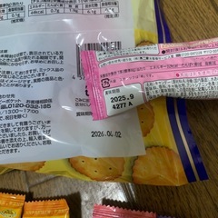 お菓子　クッキー　飴の画像