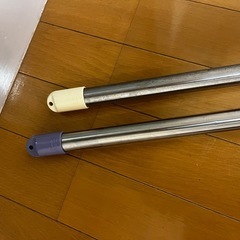 1.4m~2.5m ステンレス伸縮物干し竿 2本の画像