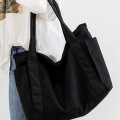 【大容量】値下げしました！キャンバストートバッグ/マザーズバッグの画像