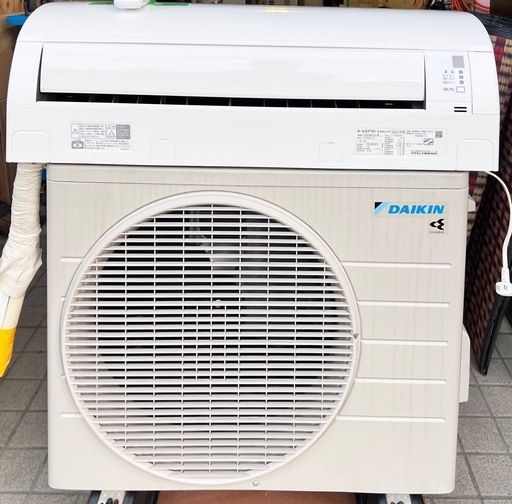 2023年製、DAIKINルームエアコン、6畳用、取り付け工事込み